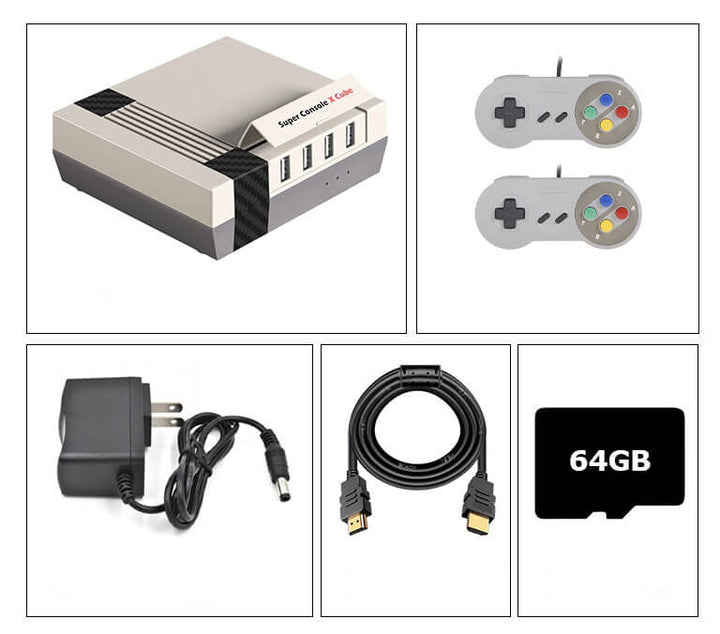 Retro Gaming Konsoll med 50 000+ Spill - Gjenopplev Barndomsminner