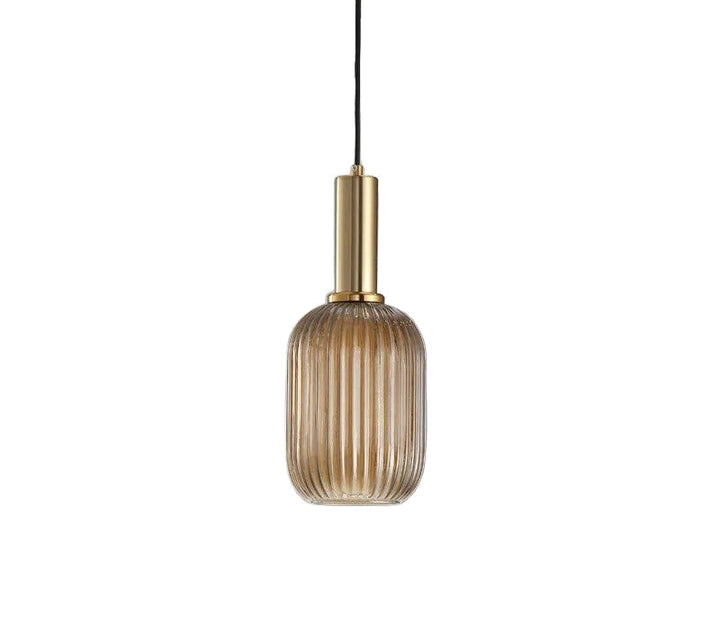 Retro Glas Pendellampa – Skapa Varm Vintage Atmosfär i Hemmet