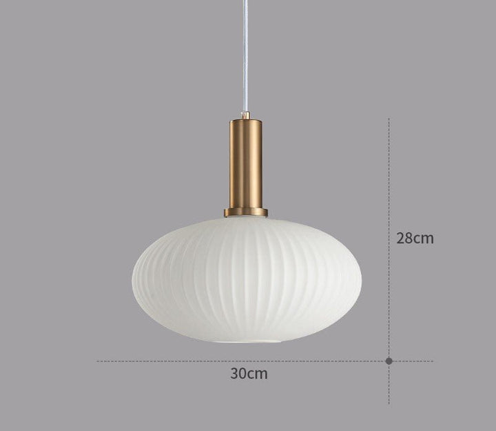 Retro Glas Pendellampa – Skapa Varm Vintage Atmosfär i Hemmet