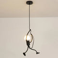 Retro Iron Man Taklamper - Lekfullt Design