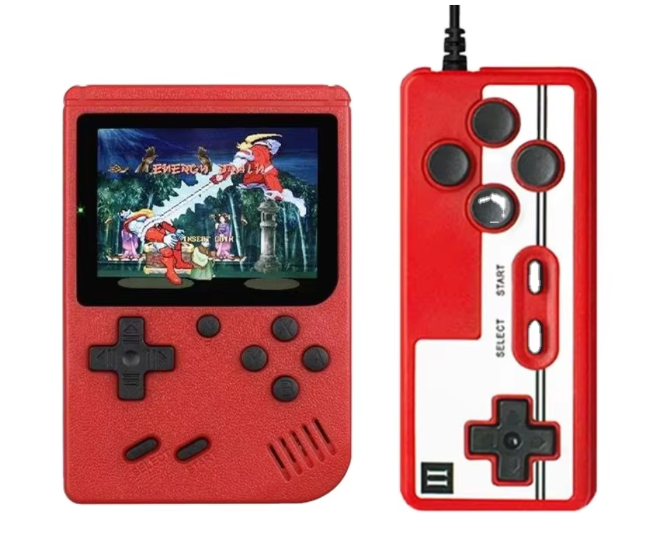400 i 1 Spillkonsoll - Retro Lommeformat Gaming