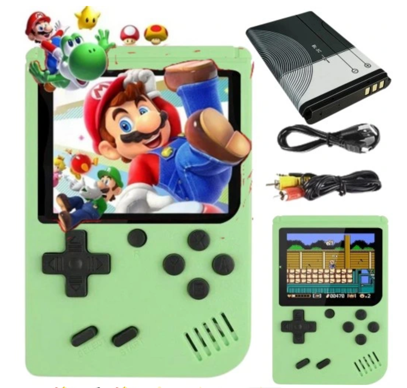 400 i 1 Spillkonsoll - Retro Lommeformat Gaming