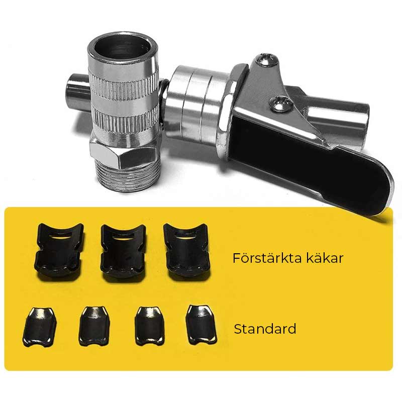 Fettpistol Kobling - Robust och Enkel i Användning