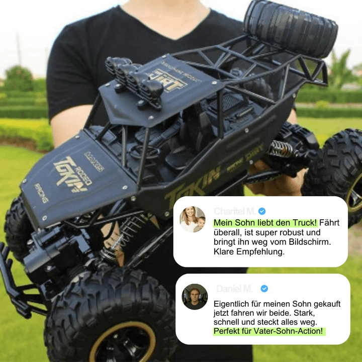 Robust RC Monstertruck 4x4 för Spännande Terrengkjöring