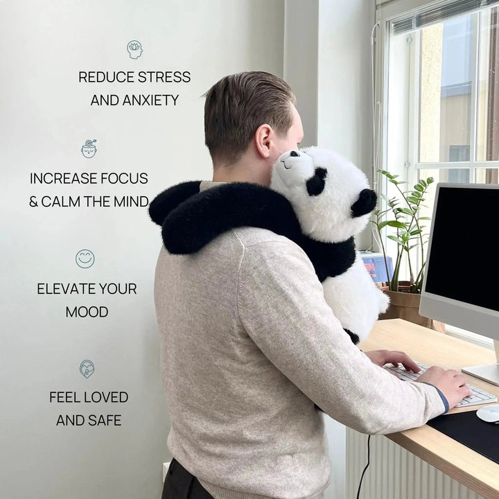 Unisex CalmCuddle Rolig Klemme Plysj – Stresslindring &amp; Fokus