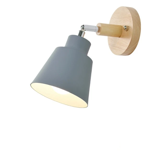 Roterbar Vägglampa med Trekkkjedebryter för Flexibel Belysning