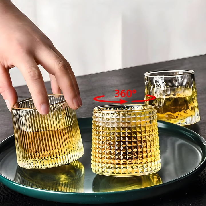Roterbart Whiskyglass - Teksturert Premium Drikkeglass