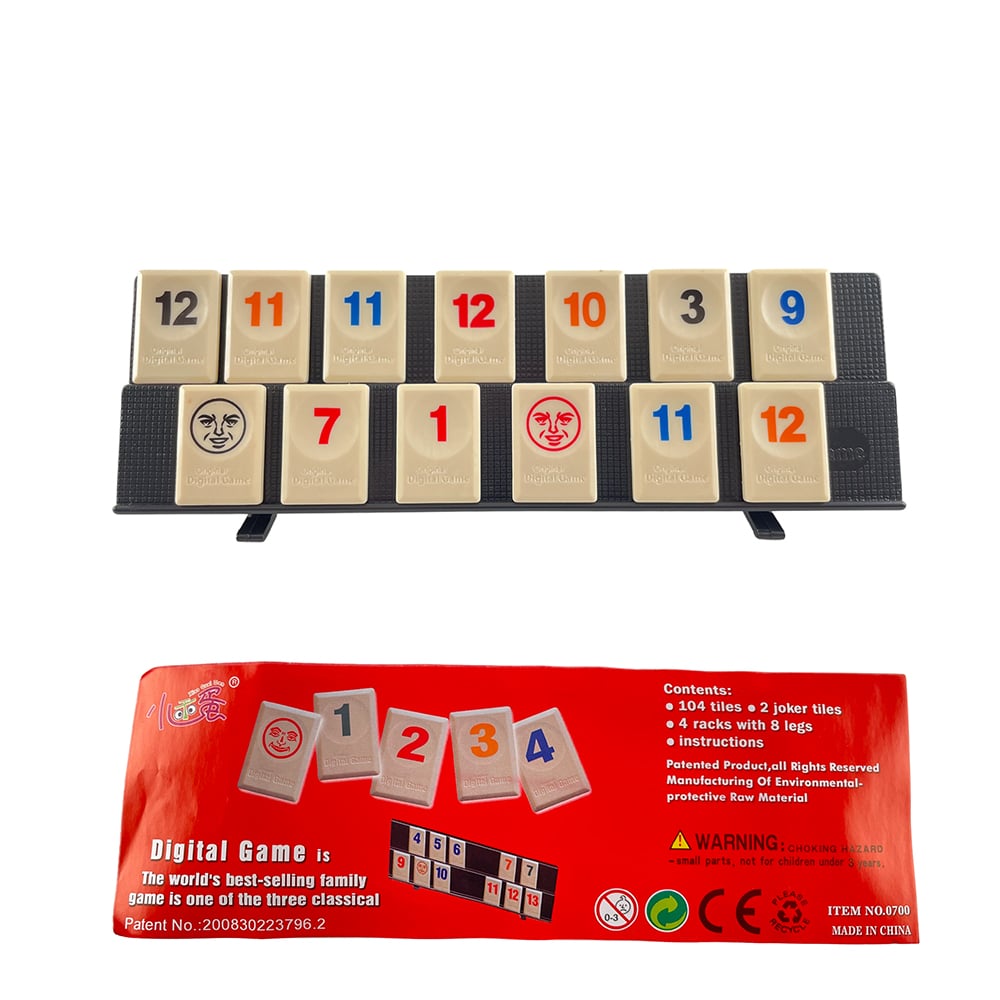 Rummikub Familiebrettspill - Strategi och Taktikk för 2-4 Spillere
