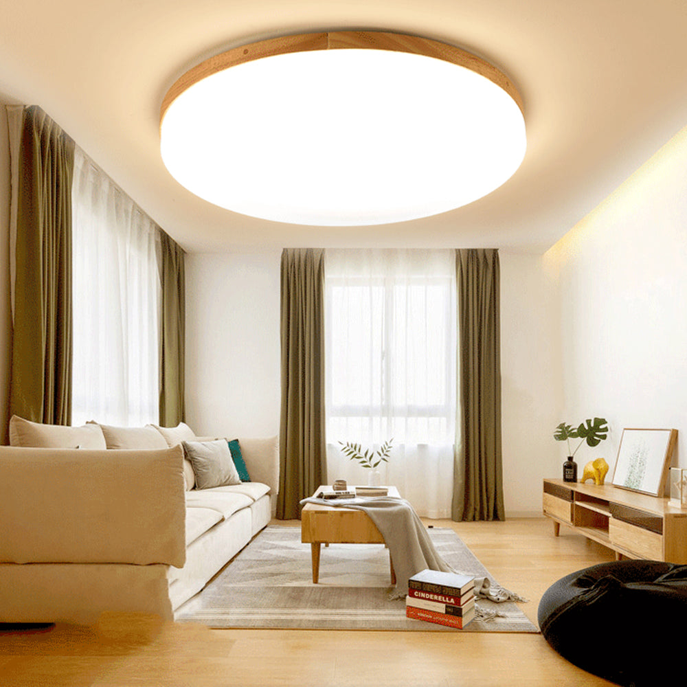 Rund LED Taklampa - Energieffektiv Lysekrone