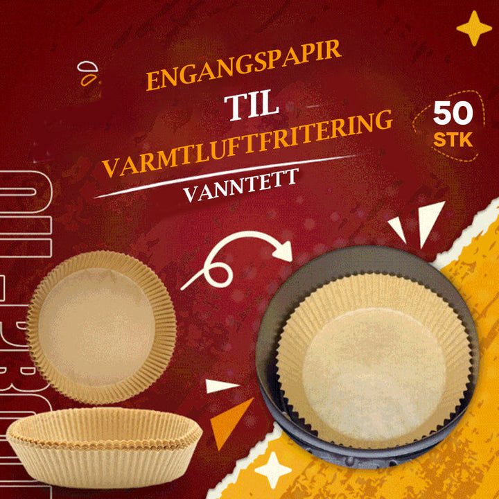 Air Fryer Engangspapir | Håll din Airfryer ren och enkel