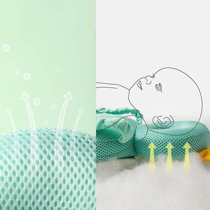 Baby Hodebeskytter Ryggsäck – Mjuk kudde för säker lek