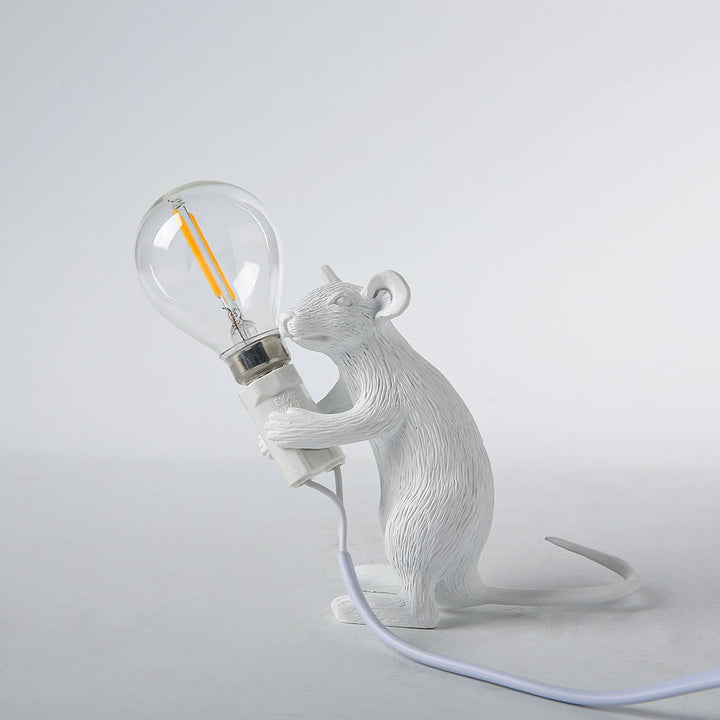 Söt Muselampe – Dekorativ Bordslampa för Hemmet