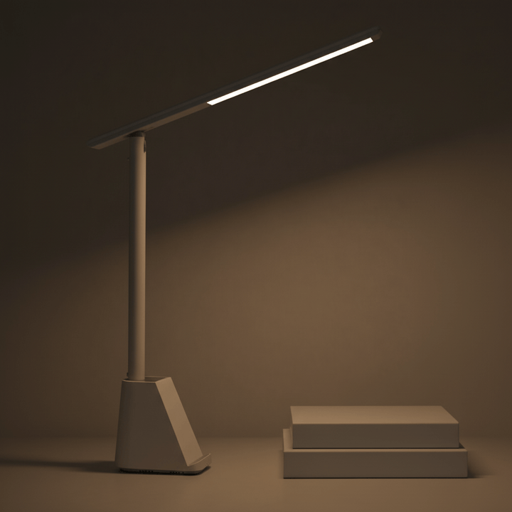 Sammenleggbar LED Bordslampa med Dimming – Idealisk för Hjemmekontoret
