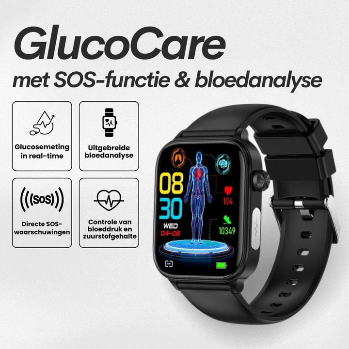 Senior Smartklokke med GPS och Helseovervåking