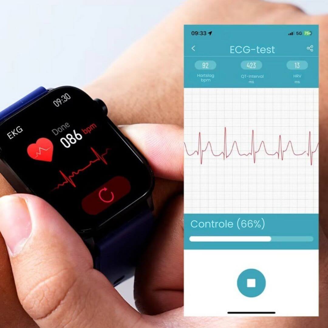 Senior Smartklokke med GPS och Helseovervåking
