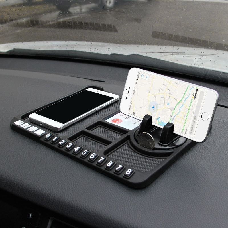 Säker Anti-skli Telefonholder för Bilens Dashbord