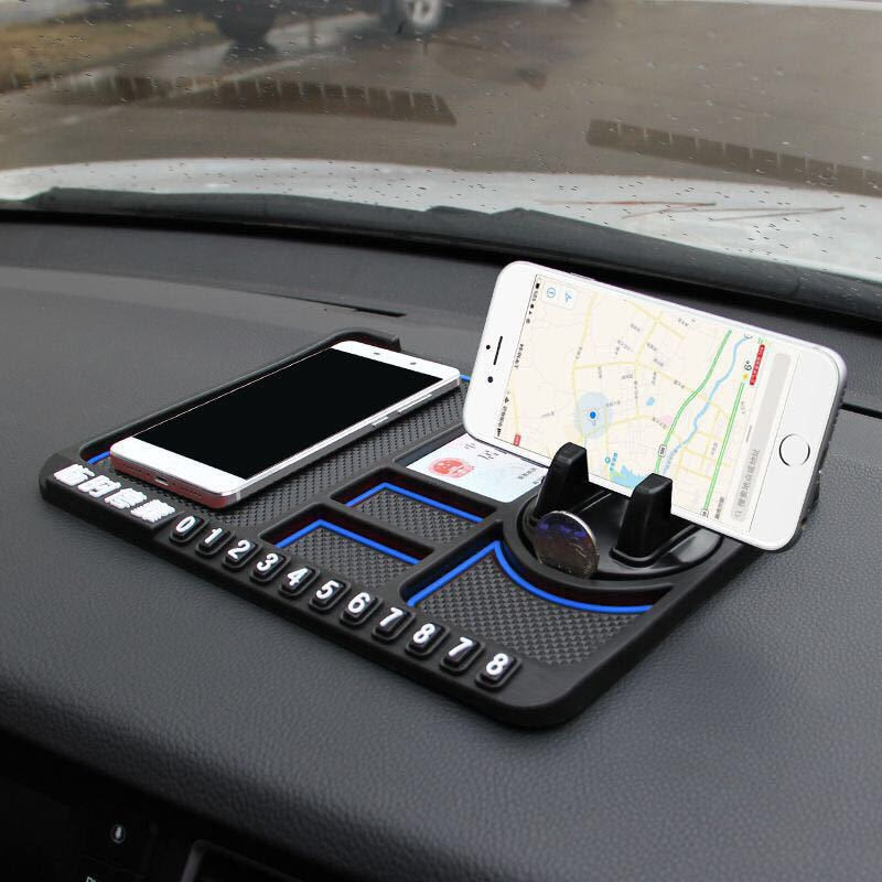 Säker Anti-skli Telefonholder för Bilens Dashbord