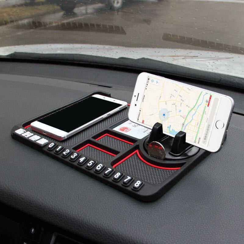 Säker Anti-skli Telefonholder för Bilens Dashbord