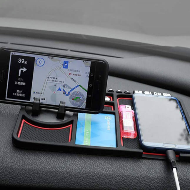 Säker Anti-skli Telefonholder för Bilens Dashbord