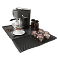Universell Silikon Kaffematte 2-i-1 med Hevede Kanter