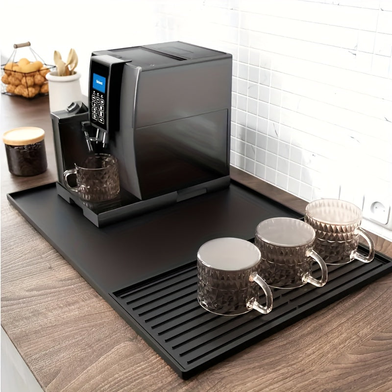 Universell Silikon Kaffematte 2-i-1 med Hevede Kanter