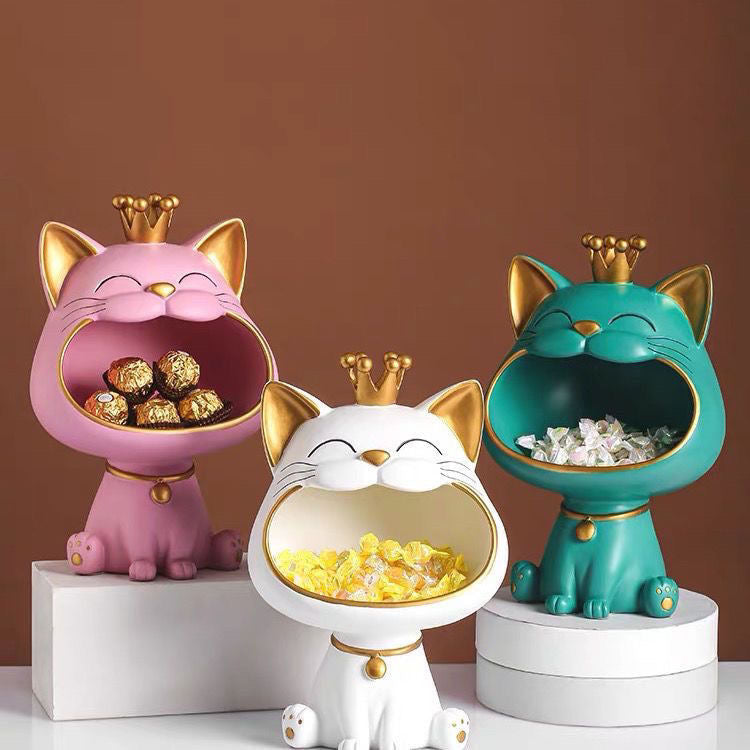 Lykke Katt Statue | Charmig Hemmedekor &amp; Kontor