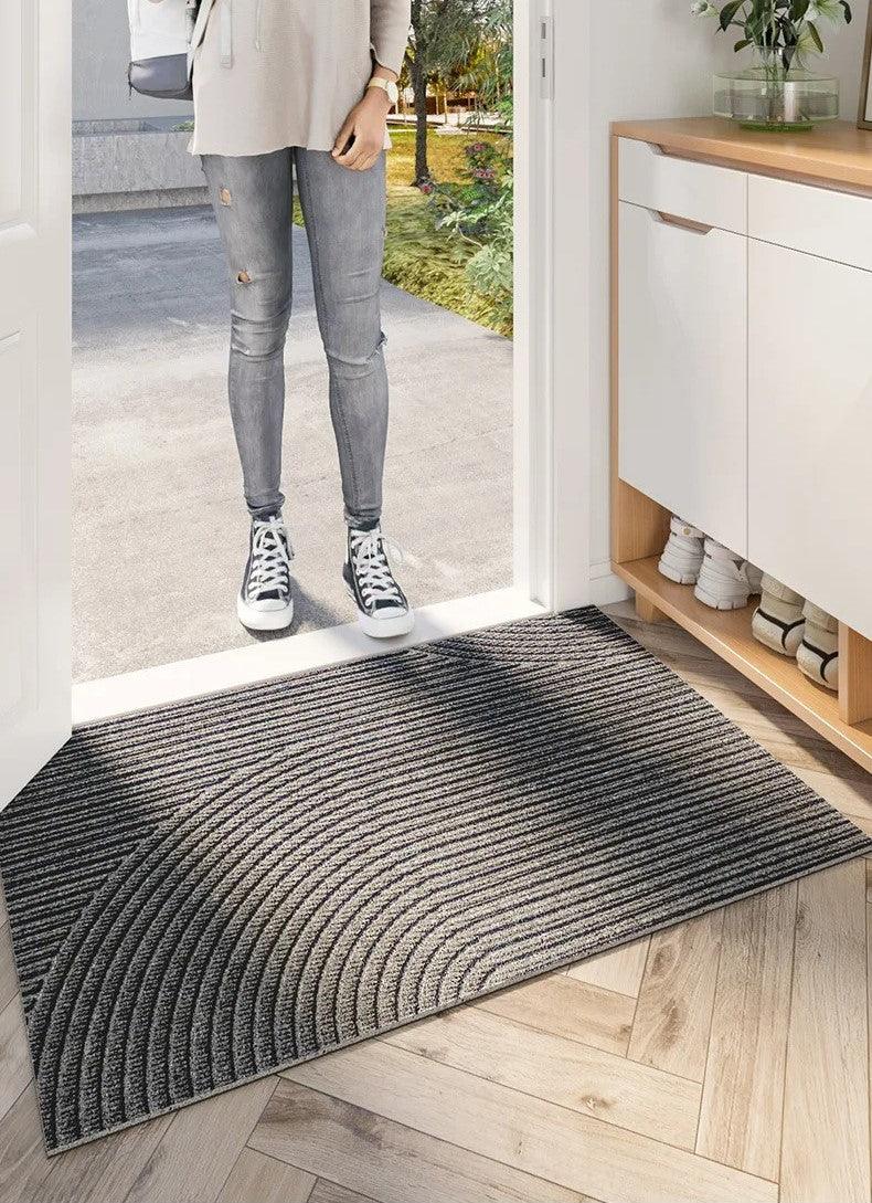 Unisex Skandinavisk Antiskli Dörmatte i PVC för Innen- och Utomhusbruk