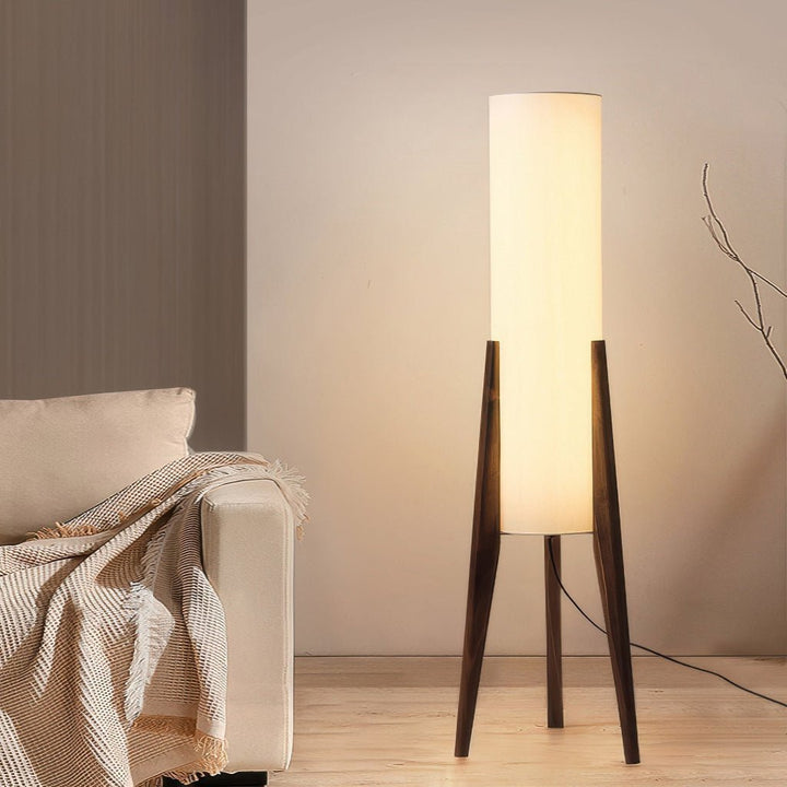 Skandinavisk Gulvlampe med Dimbart LED-ljus