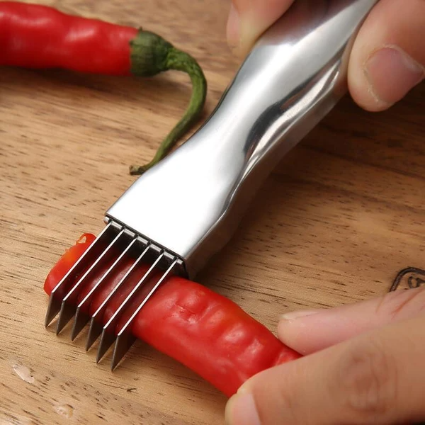 Rustfritt stål lökkniv | Skarp och Hållbar Grönnsakskutter