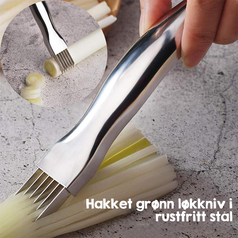 Rustfritt stål lökkniv | Skarp och Hållbar Grönnsakskutter