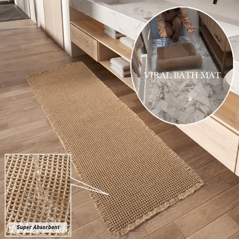Halksäker Boho Vaffellöper Matta till Hemmet