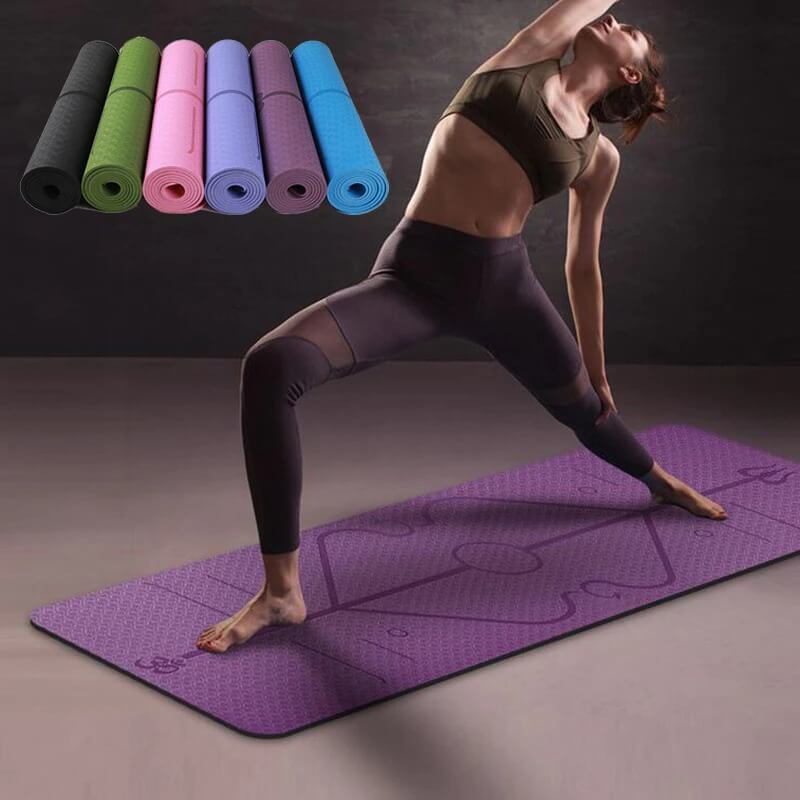Premium Halksäker Yogamatte för Kvinnor och Män
