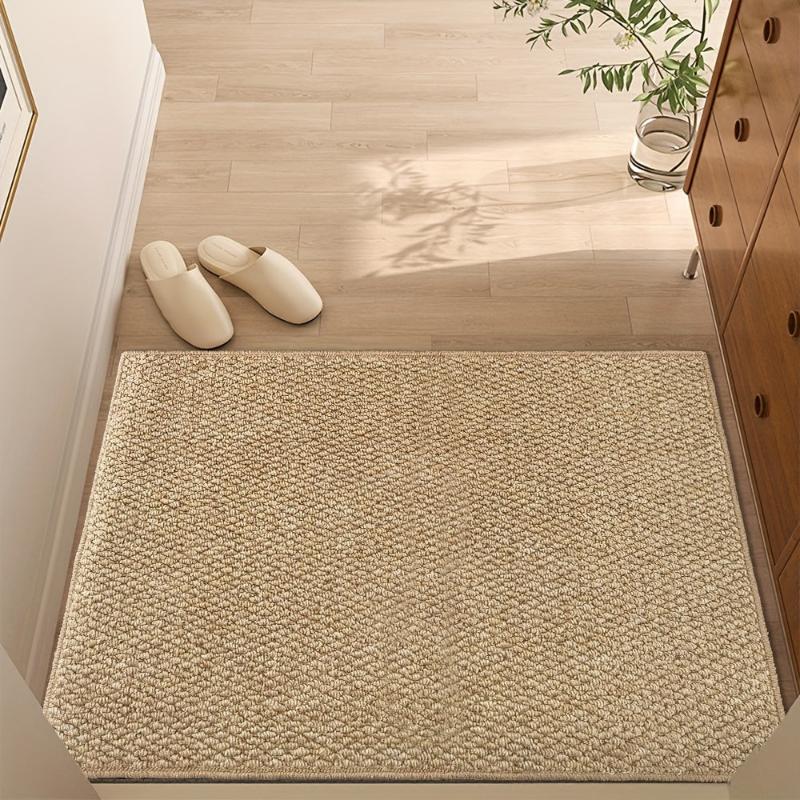 Dörmatte Hem | Slitstark Jute-Look Matte för Inomhus &amp; Utomhus Användning