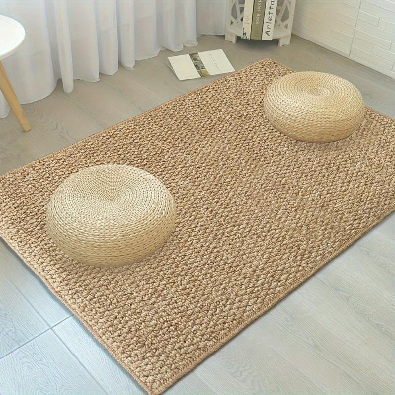 Dörmatte Hem | Slitstark Jute-Look Matte för Inomhus &amp; Utomhus Användning