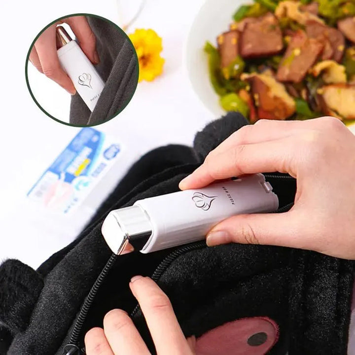 Bärbar Tanntråddispenser | Enkel, Hygienevennlig Förvaring