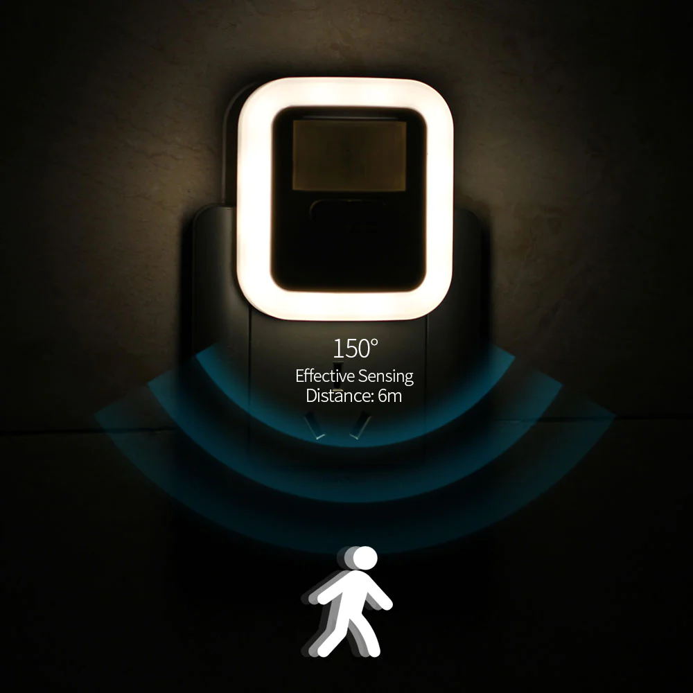 Smart LED Nattlys – Automatisk Bevegelsesdeteksjon för Hemmet