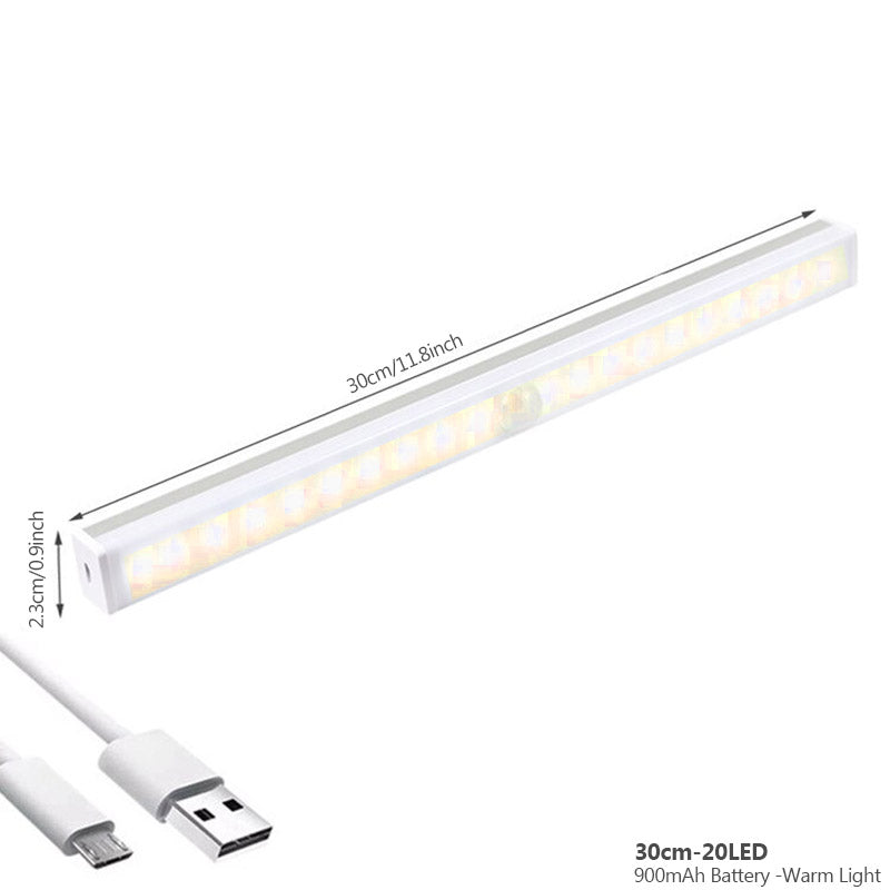 Smart Uppladdningsbar Bevegelsessensor Lampa för Enklare Vardag