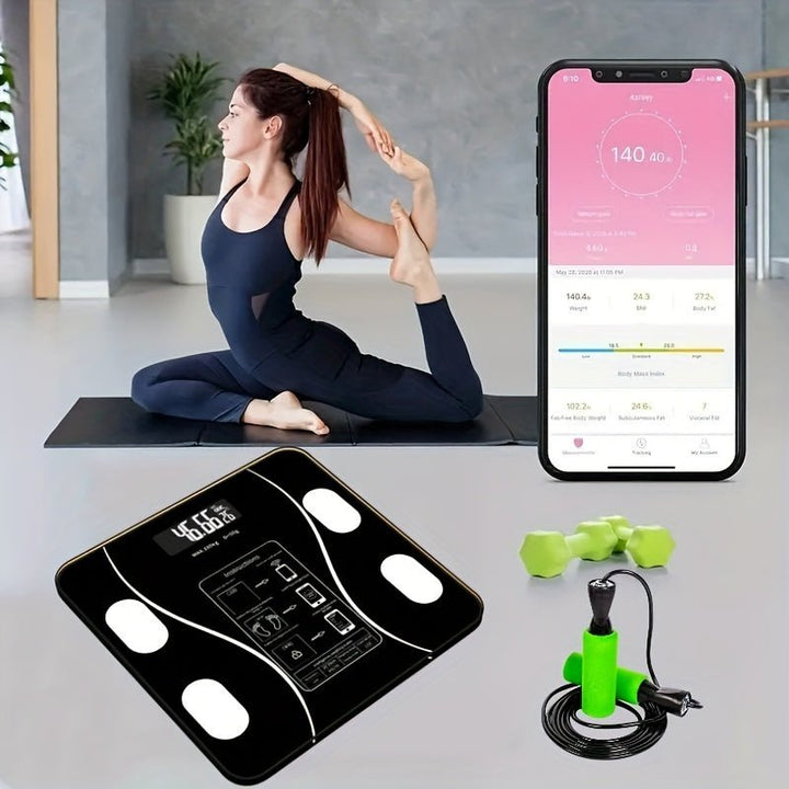 Unisex Smart Vikt med Kroppsanalyse för Noggrann Helseoversikt
