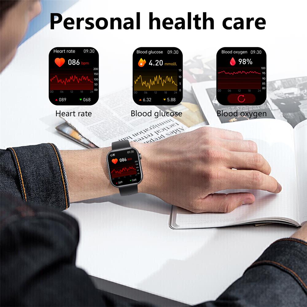 Unisex Smartklokke med Avancerad Helse- och Treningssporing
