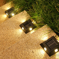 Solcelle Veggmontert Lampa - IP65 Vattentät LED Ljus