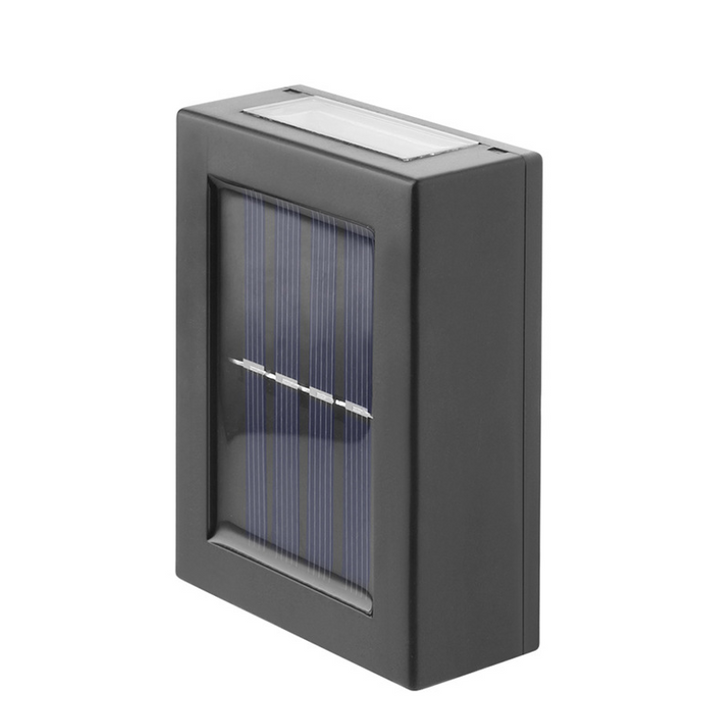Solcelle Veggmontert Lampa - IP65 Vattentät LED Ljus