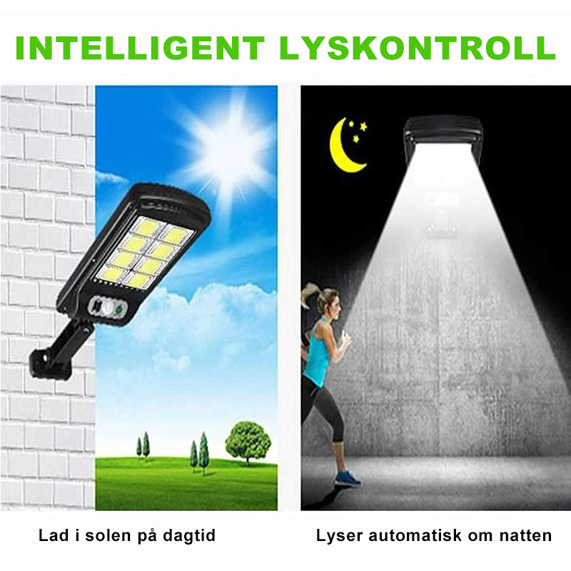 Solcelledrevet LED-ljus | Utomhus Belysning | Hög Lysstyrke