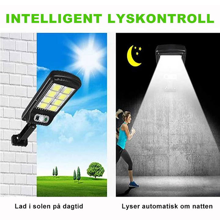Solcelledrevet LED-ljus | Utomhus Belysning | Hög Lysstyrke