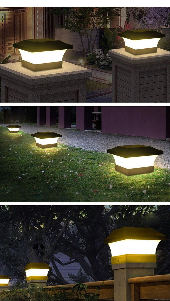 Solcelledrevet utomhus LED-lampa | IP65