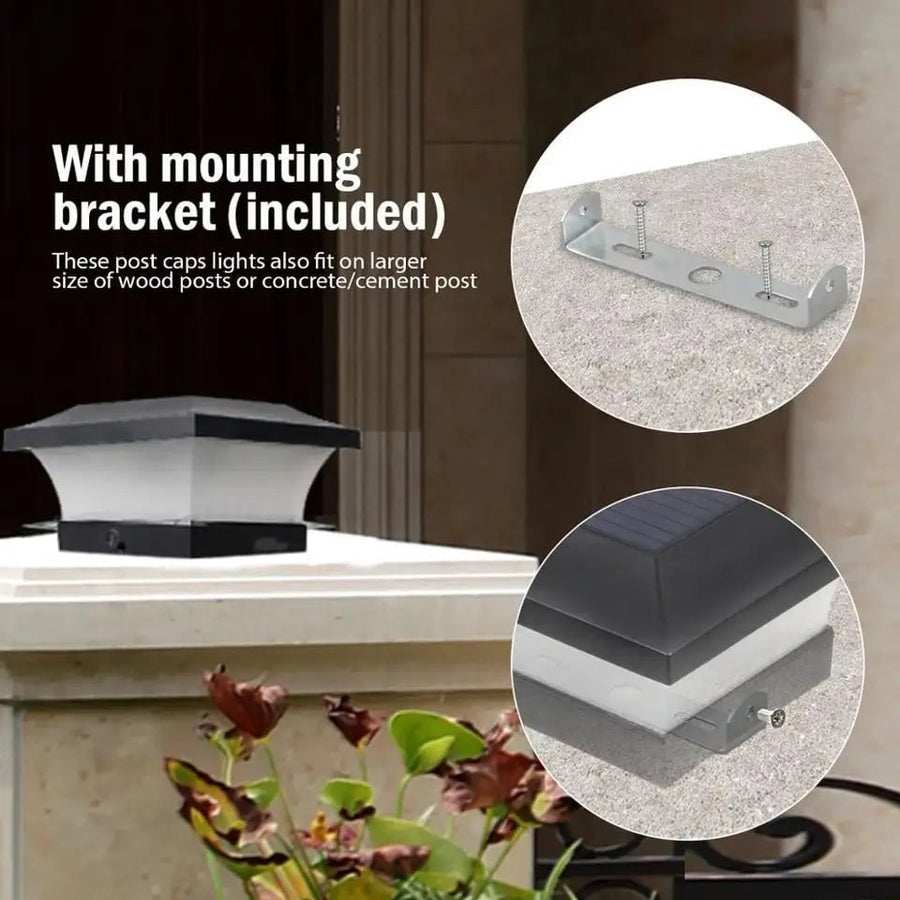 Solcelledrevet utomhus LED-lampa | IP65