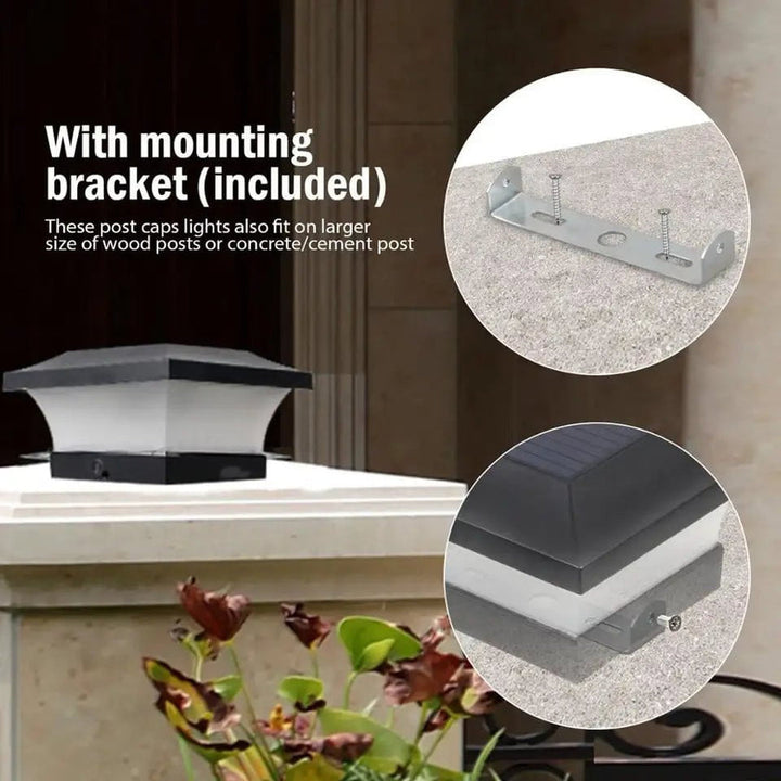 Solcelledrevet utomhus LED-lampa | IP65