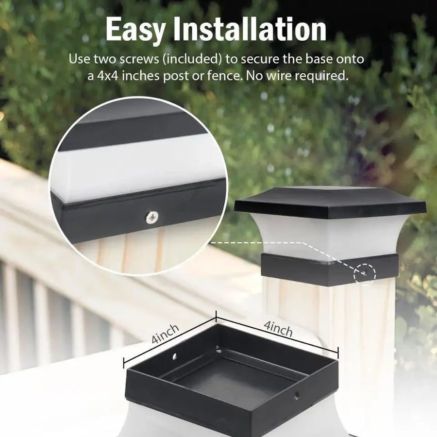 Solcelledrevet utomhus LED-lampa | IP65