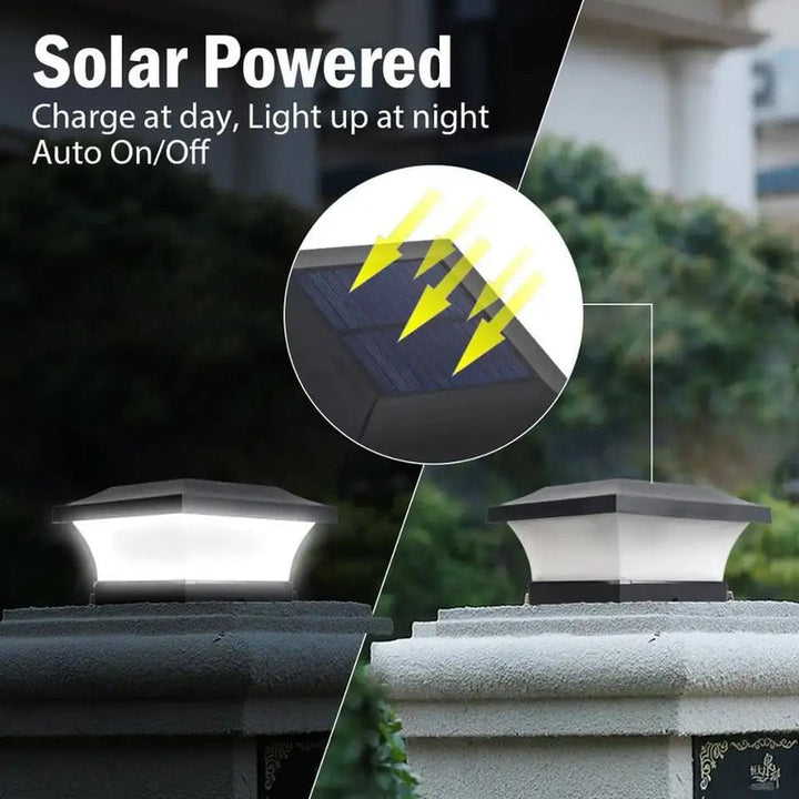 Solcelledrevet utomhus LED-lampa | IP65