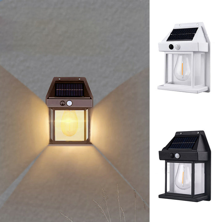 Solar Vägglampa Utomhus - Solcelledrevet LED | Smart Sensor