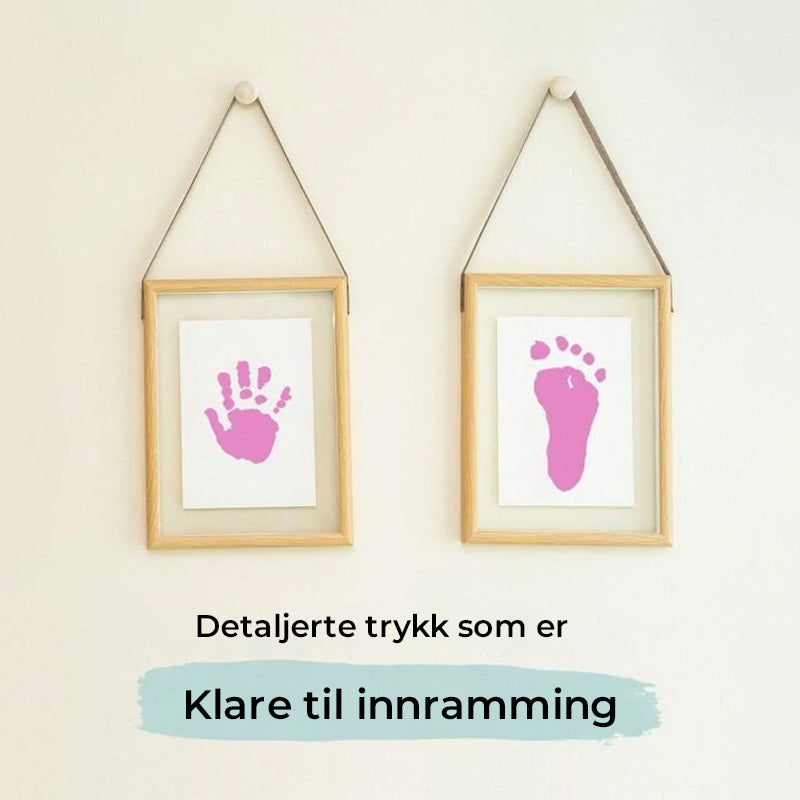 Söle-fritt Baby Avtrycksett - Minnebevaring Utan Söl